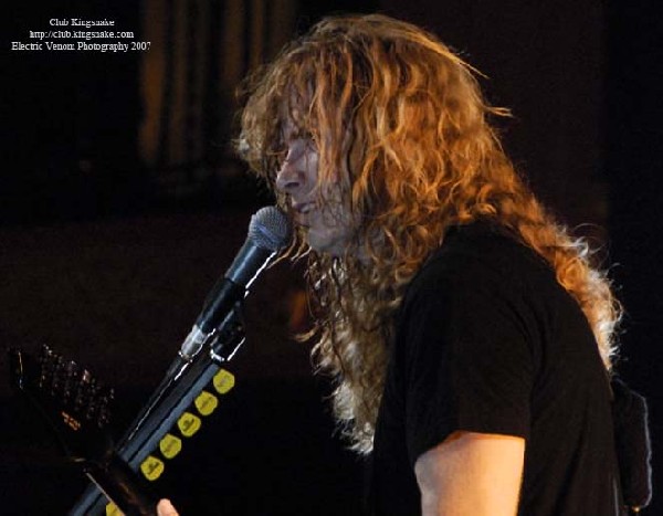 Megadeth; The Rave, Milwaukee WI; September 19, 2007