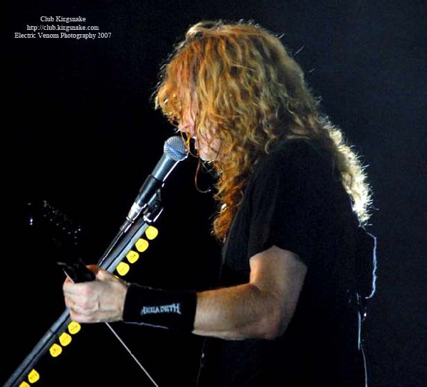 Megadeth; The Rave, Milwaukee WI; September 19, 2007