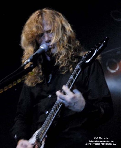 Megadeth; The Rave, Milwaukee WI; September 19, 2007