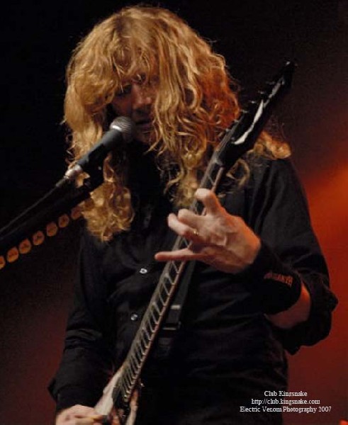 Megadeth; The Rave, Milwaukee WI; September 19, 2007