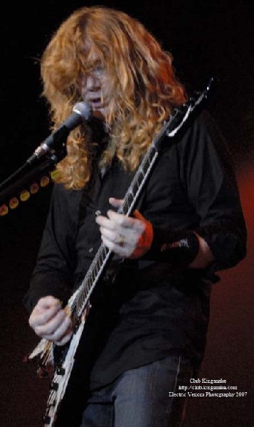 Megadeth; The Rave, Milwaukee WI; September 19, 2007