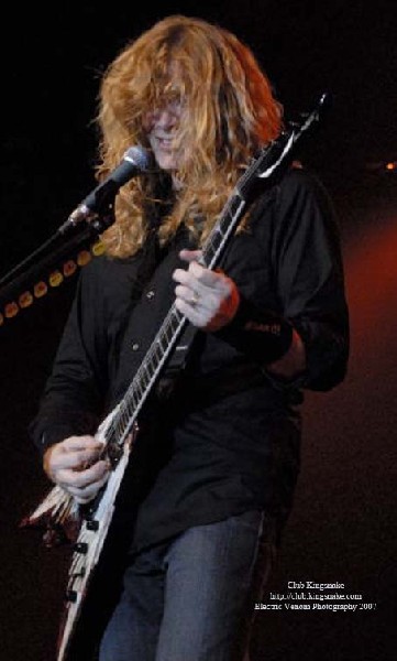 Megadeth; The Rave, Milwaukee WI; September 19, 2007