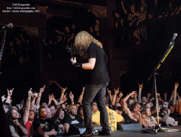 Megadeth; The Rave, Milwaukee WI; September 19, 2007