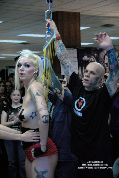 Scenes at the Beer City Tattoo Convention, Milwaukee WI; October 5 & 6,