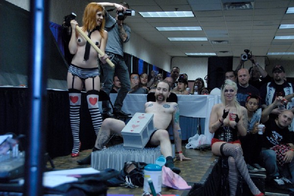 Scenes at the Beer City Tattoo Convention, Milwaukee WI; October 5 & 6,