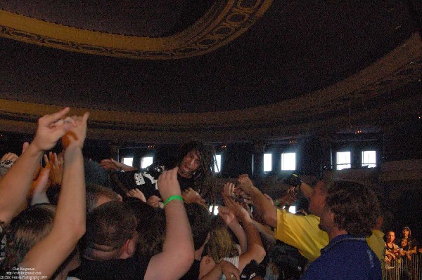 Shadows Fall; Sounds of the Underground; The Rave, Milwaukee WI; July 20, 2