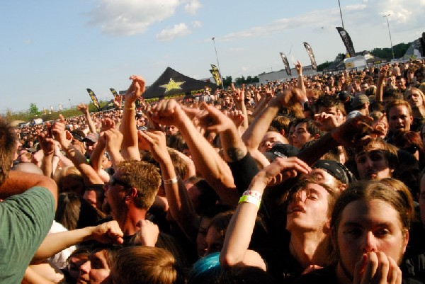 Cannibal Corpse; First Midwest Bank Amphitheatre; Mayhem Fest 2009.