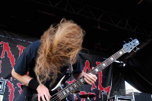 Cannibal Corpse; First Midwest Bank Amphitheatre; Mayhem Fest 2009.