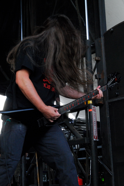 Cannibal Corpse; First Midwest Bank Amphitheatre; Mayhem Fest 2009.