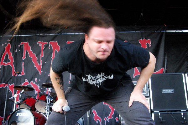 Cannibal Corpse; First Midwest Bank Amphitheatre; Mayhem Fest 2009.