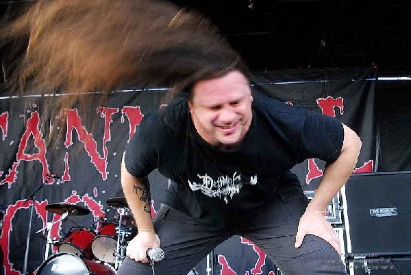 Cannibal Corpse; First Midwest Bank Amphitheatre; Mayhem Fest 2009.