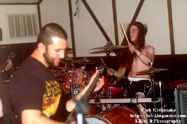 Job For A Cowboy, January 12, 2007.  The Orchard Inn, Menomonee Falls WI