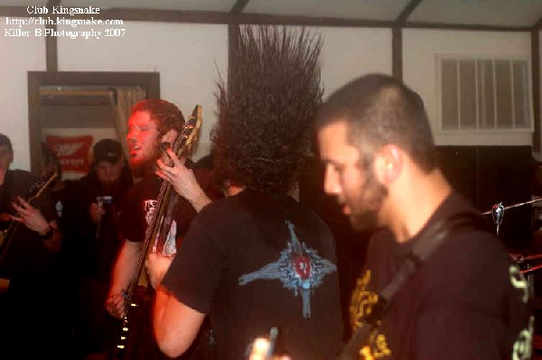 Job For A Cowboy, January 12, 2007.  The Orchard Inn, Menomonee Falls WI