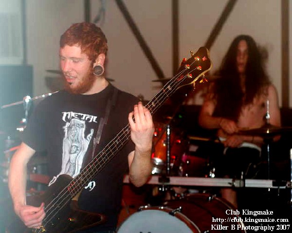 Job For A Cowboy, January 12, 2007.  The Orchard Inn, Menomonee Falls WI