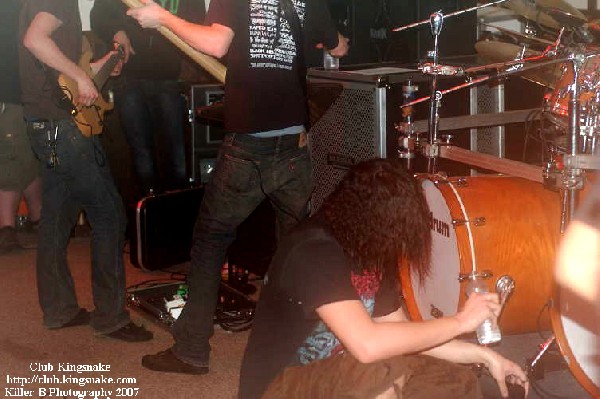 Job For A Cowboy, January 12, 2007.  The Orchard Inn, Menomonee Falls WI