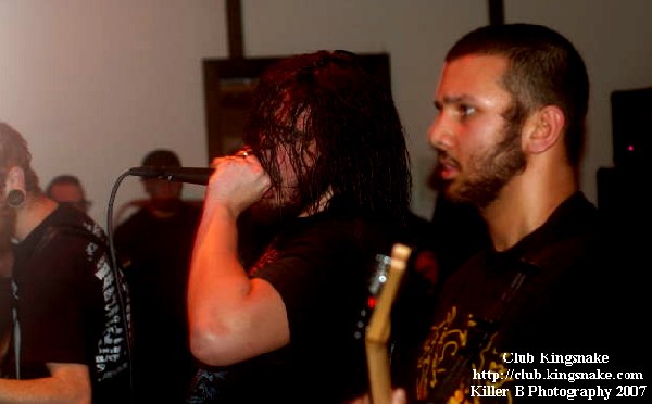 Job For A Cowboy, January 12, 2007.  The Orchard Inn, Menomonee Falls WI