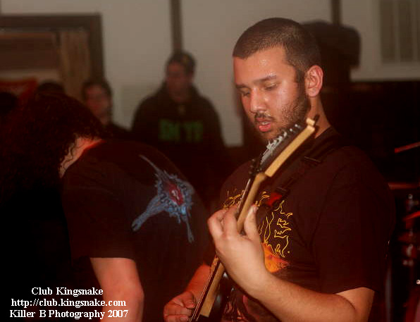 Job For A Cowboy, January 12, 2007.  The Orchard Inn, Menomonee Falls WI