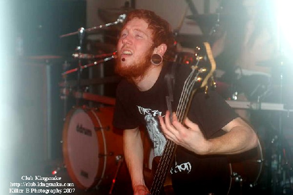 Job For A Cowboy, January 12, 2007.  The Orchard Inn, Menomonee Falls WI