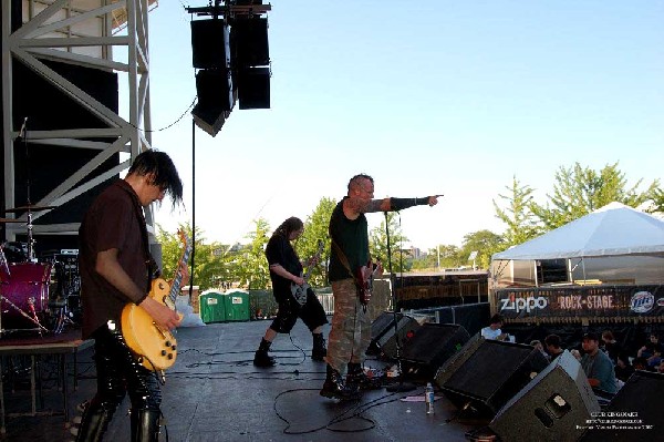 Lockjaw; Summerfest Zippo Rock Stage; July 6, 2007; Milwaukee, WI.