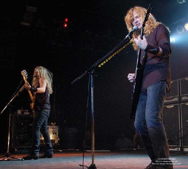 Megadeth; The Rave, Milwaukee WI; September 19, 2007