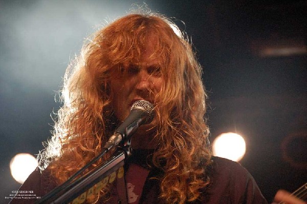 Megadeth; The Rave, Milwaukee WI; September 19, 2007