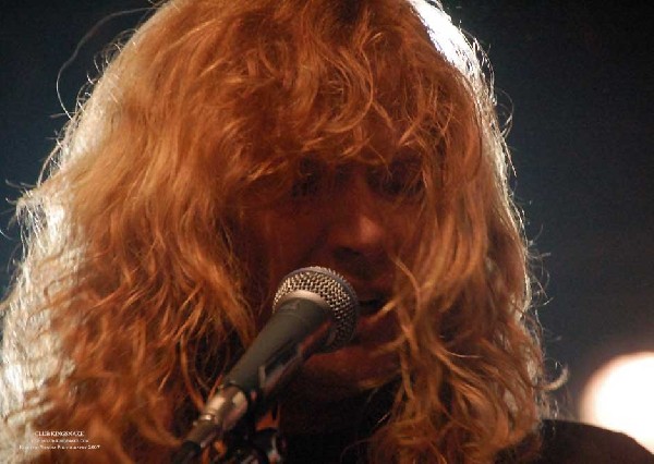 Megadeth; The Rave, Milwaukee WI; September 19, 2007