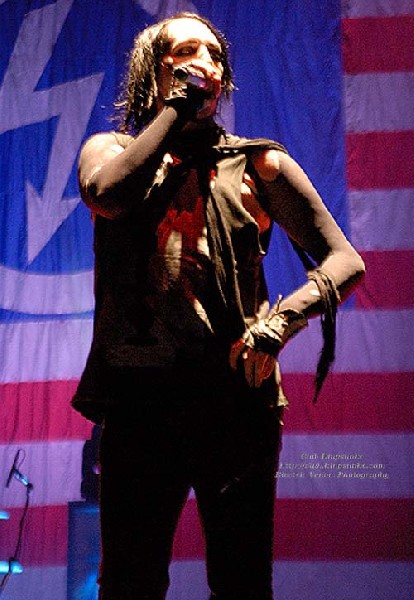 Marilyn Manson; First Midwest Bank Amphitheatre; Mayhem Fest 2009.