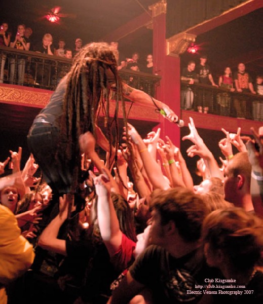 Shadows Fall; The Rave, Milwaukee WI; October 15, 2007.