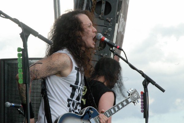 Trivium; First Midwest Bank Amphitheatre; Mayhem Fest 2009.