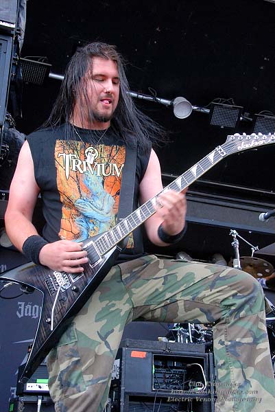 Trivium; First Midwest Bank Amphitheatre; Mayhem Fest 2009.