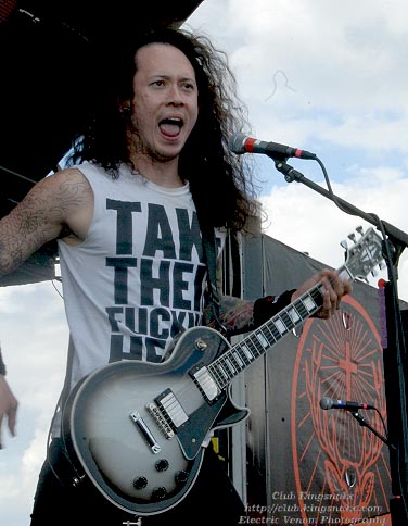 Trivium; First Midwest Bank Amphitheatre; Mayhem Fest 2009.