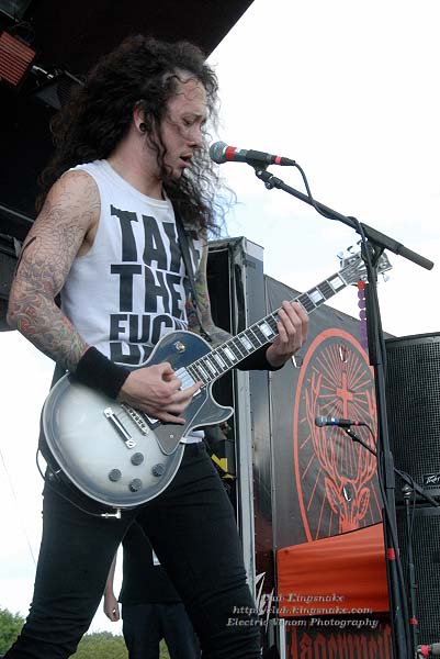 Trivium; First Midwest Bank Amphitheatre; Mayhem Fest 2009.