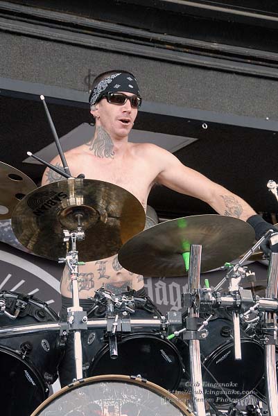 Trivium; First Midwest Bank Amphitheatre; Mayhem Fest 2009.