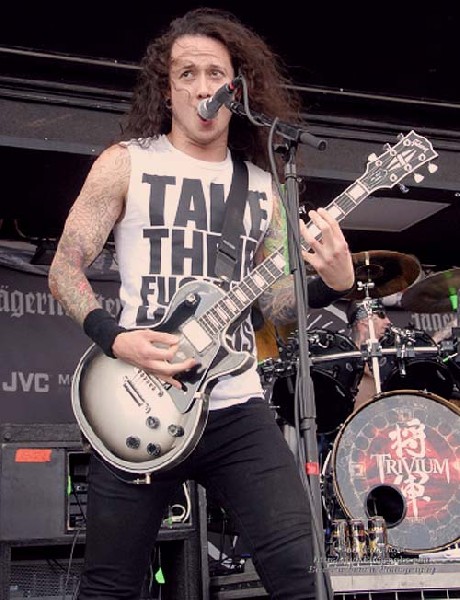 Trivium; First Midwest Bank Amphitheatre; Mayhem Fest 2009.