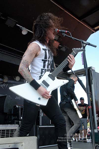 Trivium; First Midwest Bank Amphitheatre; Mayhem Fest 2009.