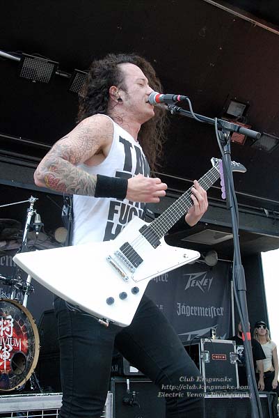 Trivium; First Midwest Bank Amphitheatre; Mayhem Fest 2009.