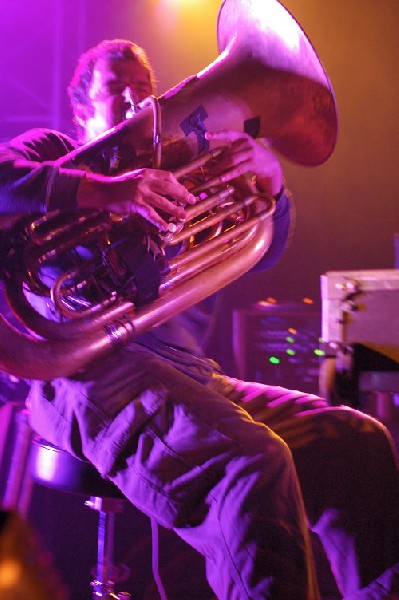 Drums and Tuba, November 18th, 2006.  The Rave, Milwaukee WI.