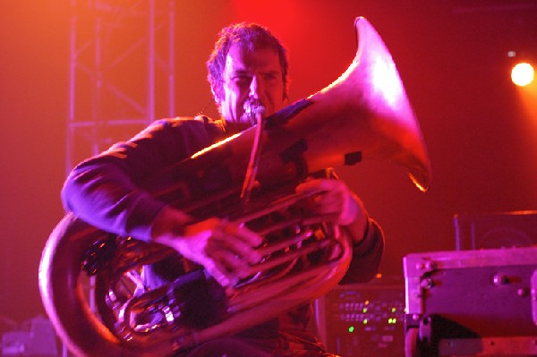 Drums and Tuba, November 18th, 2006.  The Rave, Milwaukee WI.