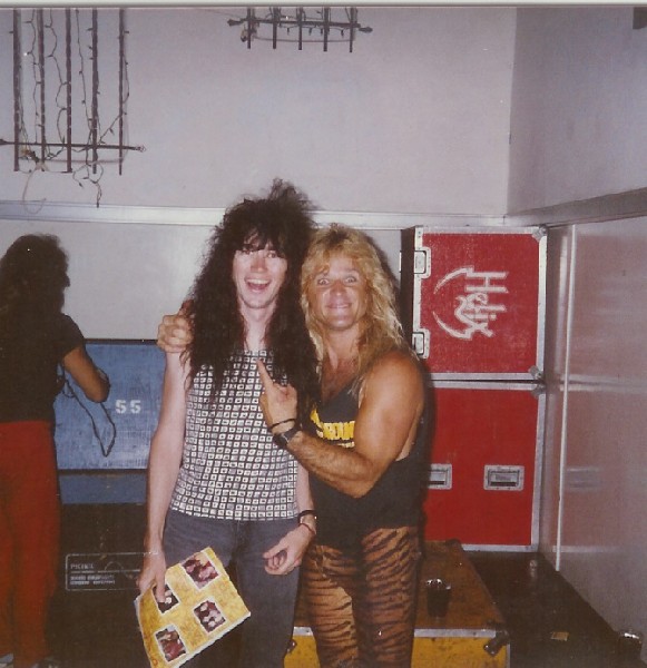 Me & Greg "Fritz" Hinz of Helix