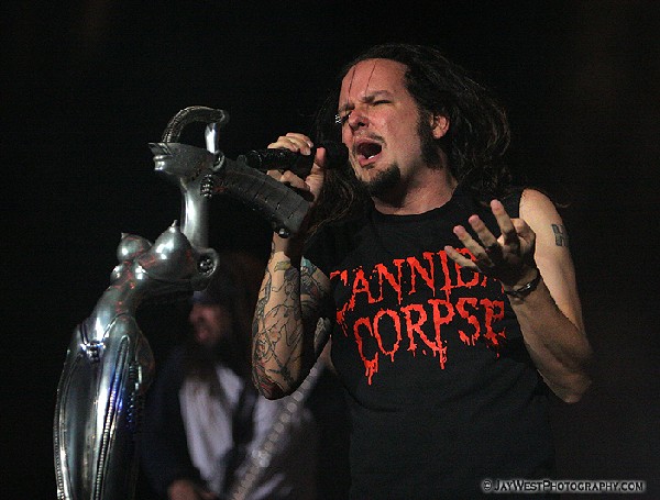Jonathan Davis of Korn