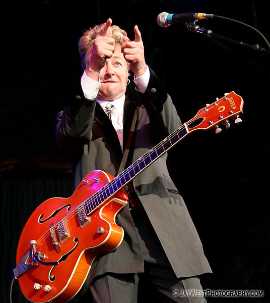 Brian Setzer of The Stray Cats