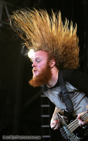 Marc McKnight of Atreyu's Hairwhip Hawk