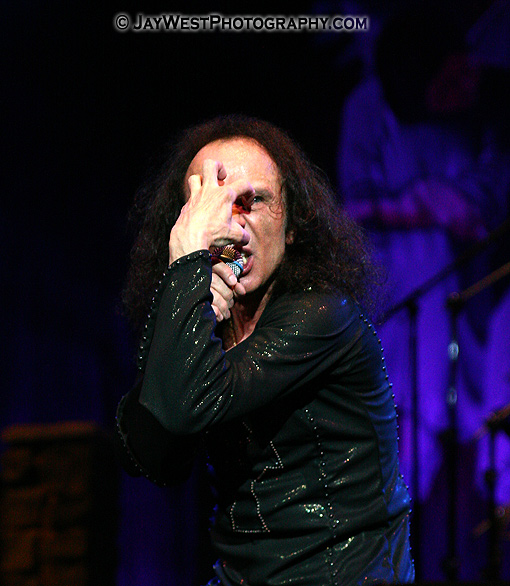 Ronnie James Dio of Heaven And Hell aka Black Sabbath