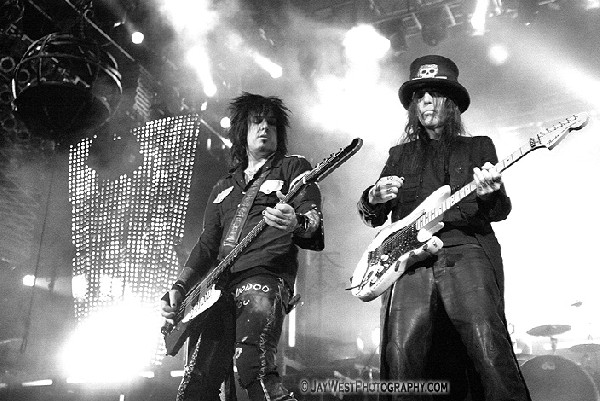 Nikki Sixx & Mick Marrs of Motley Crue