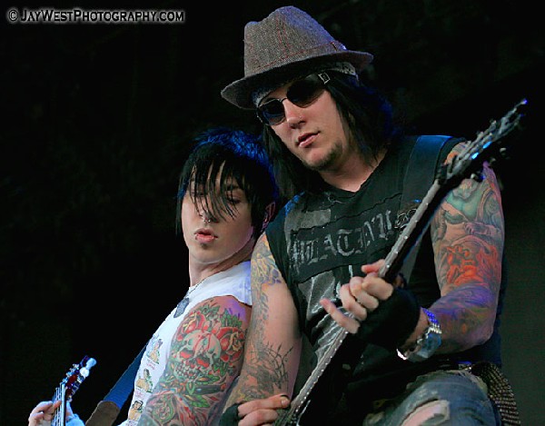 Zacky vengeance & Synyster Gates of Avenged Sevenfold