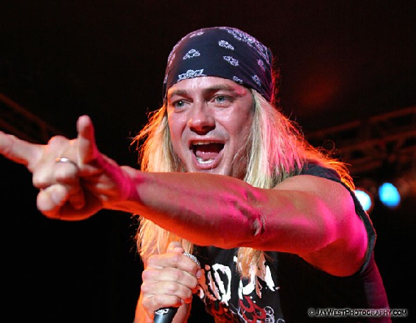 Johnny Solinger of SKID ROW