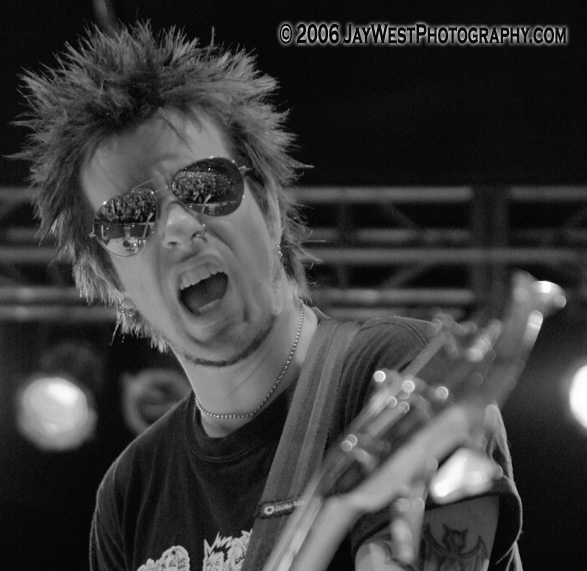 Rachel Bolan of SKID ROW