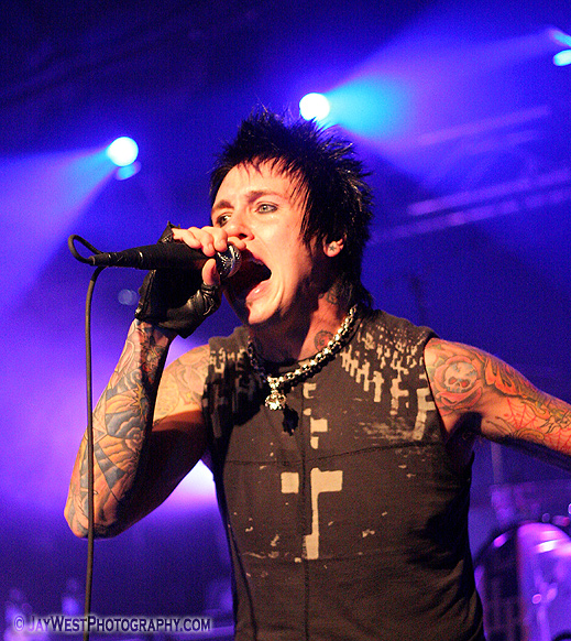 Jacoby Shadix of Papa Roach