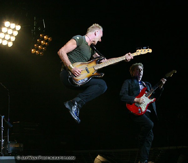 Sting & Andy Summers of The Police