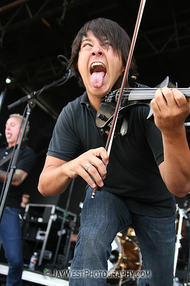 Sean Mackin of Yellowcard